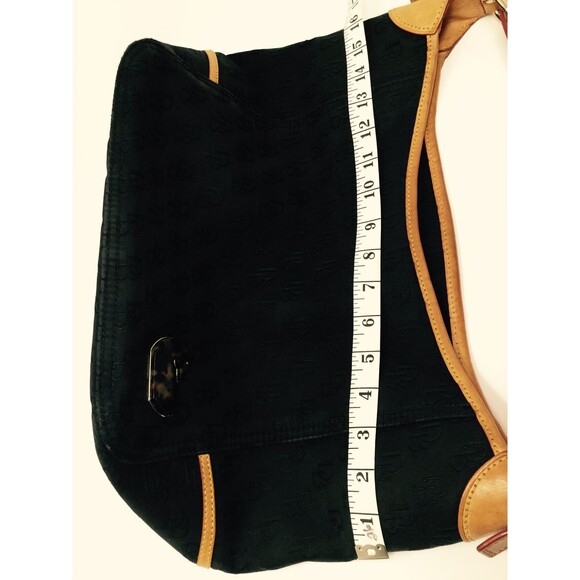 Dooney Bourke AUTHENIC Purse Large Tote Handbag Color Black K8221082 - Picture 11 of 12